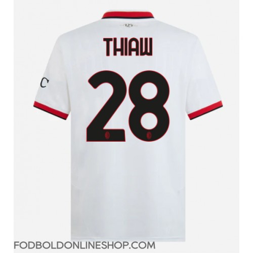 AC Milan Malick Thiaw #28 Udebanetrøje 2024-25 Kortærmet